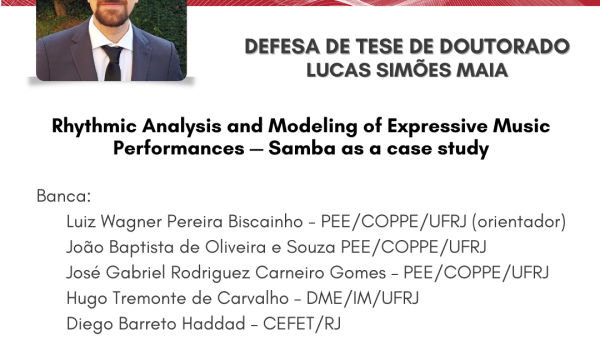 Defesa de Dissertação de Doutorado de Lucas Simões Maia